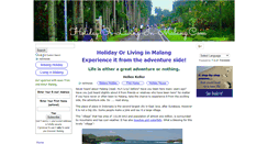 Desktop Screenshot of holiday-or-living-in-malang.com