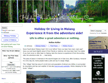 Tablet Screenshot of holiday-or-living-in-malang.com